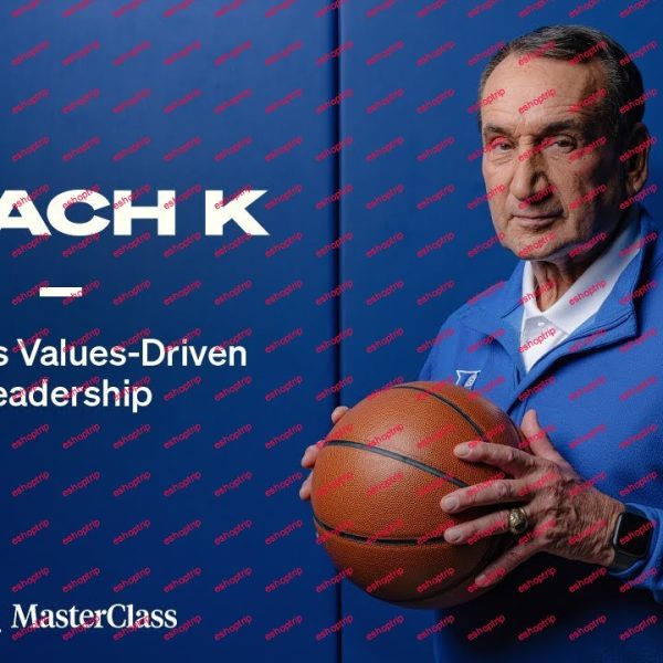 MasterClass Coach K Teaches Values Driven Leadership