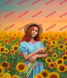 Lilia alvarado The Girl With Sunflowers Editing Tutorial