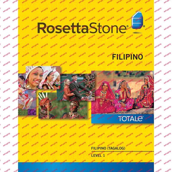 Rosetta Stone Filipino Tagalog Level 1 2 Set