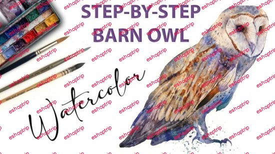 Brush Up Your Skills A Step by Step Guide to Painting a Barn Owl in Watercolor Using Fun Techniques