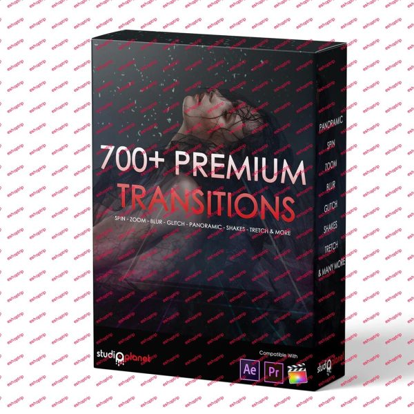 Studio Planet 700 Transitions for Adobe Premiere and Final Cut Pro