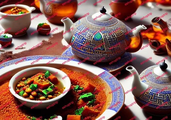 Traditional Moroccan Meals ( trea, tajine, couscous)