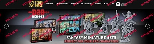 Titan Forge Miniatures Collection of High Quality 3D Printable Miniatures 2020 2023