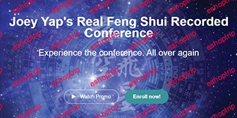 Joey Yap Real Feng Shui Recorded Conference