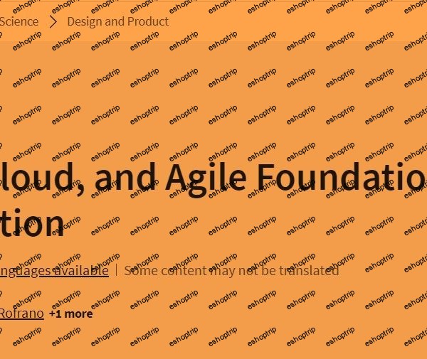 Coursera DevOps, Cloud, and Agile Foundations Specialization