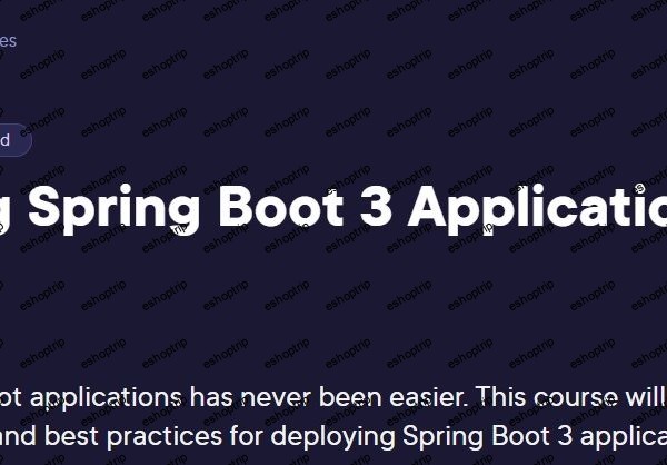 Deploying Spring Boot 3 Applications Playbook