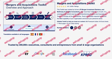 Domont Consulting Mergers & Acquisitions Toolkit