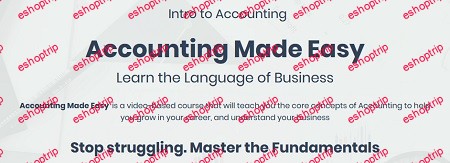 Josh Aharonoff Accounting Made Easy