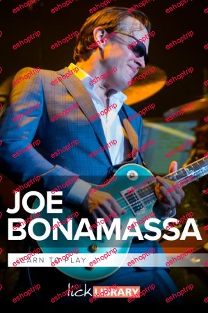 Lick Library Learn To Play Joe Bonamassa