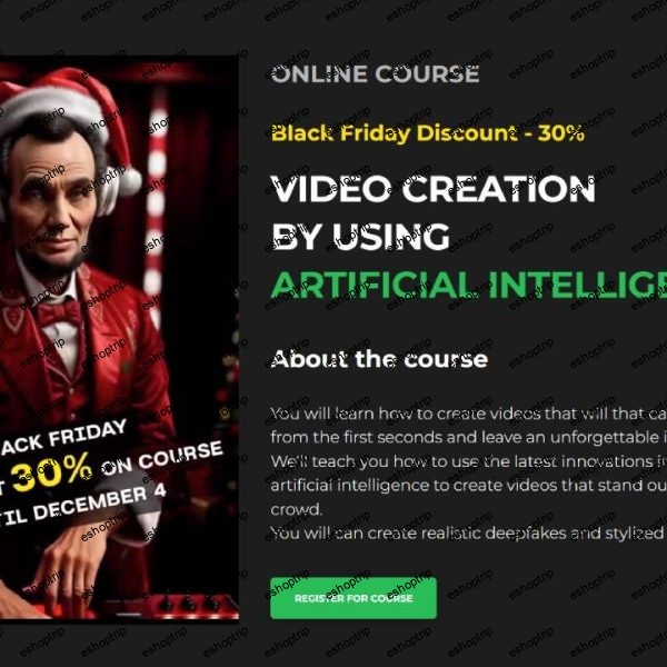 Yury Yeltsov – Video Creation By Using Artificial Intelligence