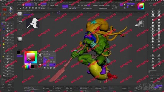The Gnomon Workshop Dynamic Illustration Techniques Using ZBrush, Photoshop & Painter