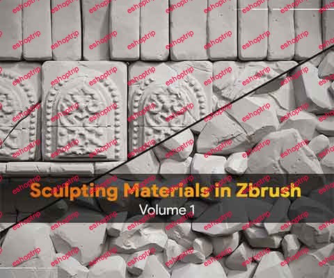 Artstation Sculpting Materials in Zbrush, Volume 1 In Depth Tutorial Course