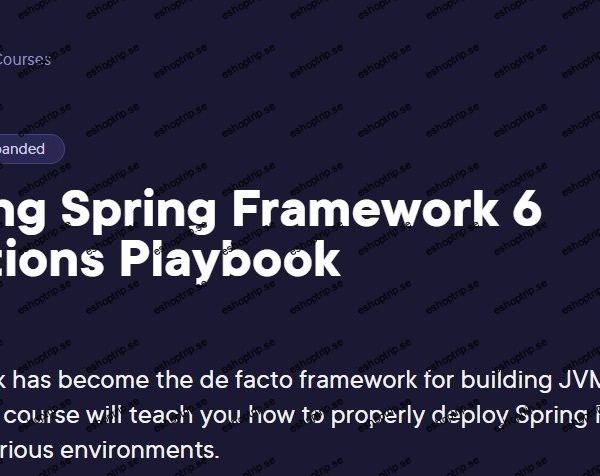 Deploying Spring Framework 6 Applications Playbook