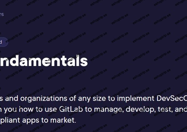 GitLab Fundamentals (2024)