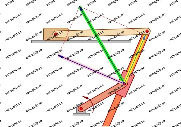 Theory of Machines Velocity Analysis using Relative Method