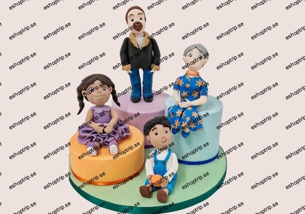 Create simple people models for your cakes cake decorating