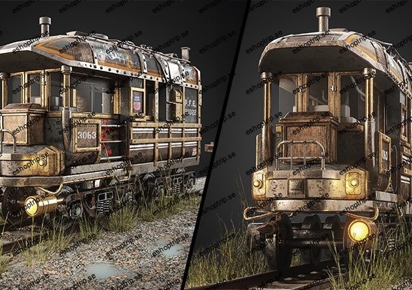 Mastering 3D Modeling, Unwrapping, and Texturing a Train