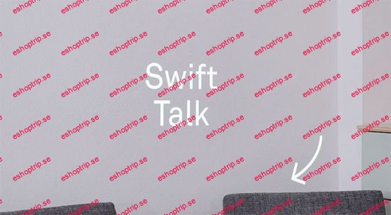 Swift Talk A weekly video series on Swift programming