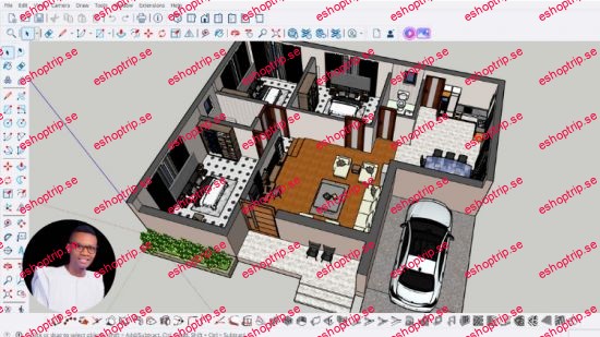 Become a professional interior designer using sketch up pro