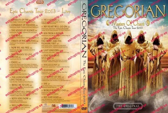 Gregorian Epic Chants Tour 2013 [Bonus DVD Saturn Edition, Limited Edition] (2013) DVD9