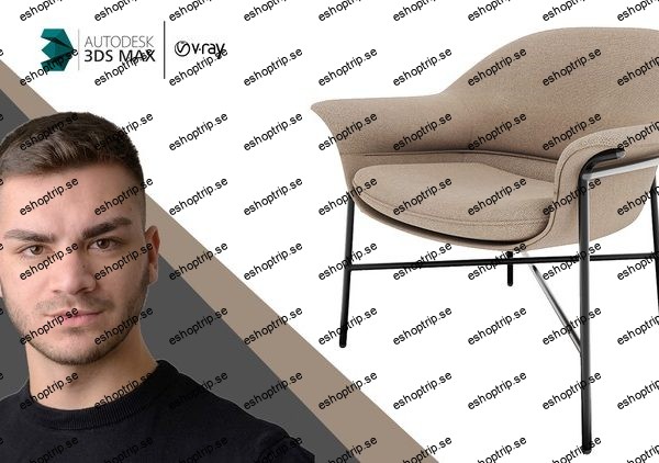 3D Archviz Тutorial How To Make A Good Chair From Fabric