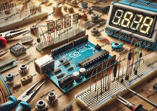 Arduino 4 Seven Segments Display Interfacing With Arduino