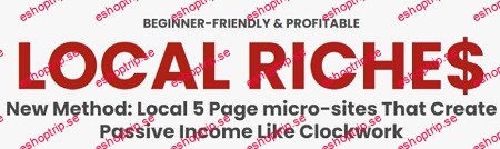 Fat Stacks Local Profits Launch (Local 5 Page Micro sites That Create Passive Income Like Clockwork)