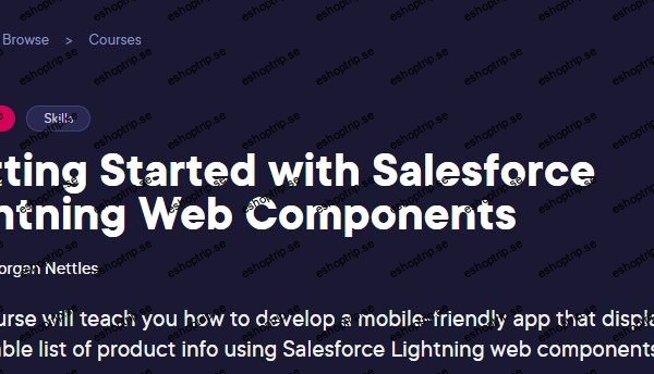 Getting Started with Salesforce Lightning Web Components