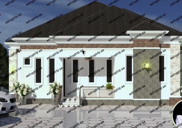 Luxury 3bedroom bungalow learn basic to advance SketchUp pro