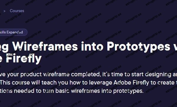 Turning Wireframes into Prototypes with Adobe Firefly