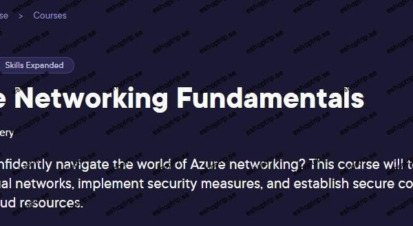 Azure Networking Fundamentals