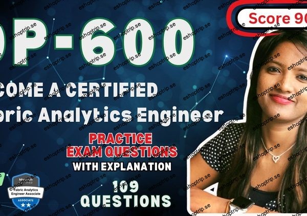 Microsoft DP 600 Fabric Analytic Engineer Practice Exam Test