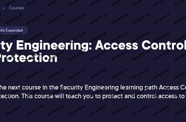 Security Engineering Access Control and Data Protection