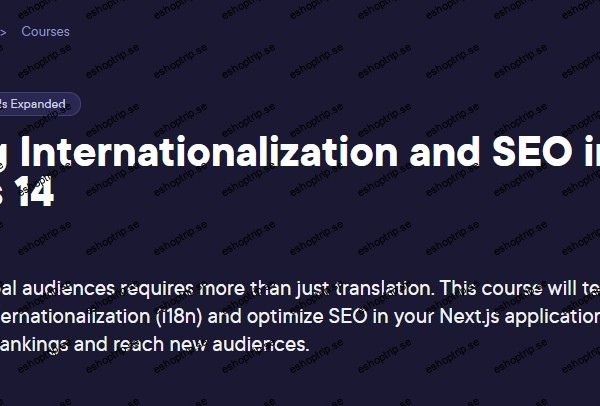 Adding Internationalization and SEO in Next.js 14