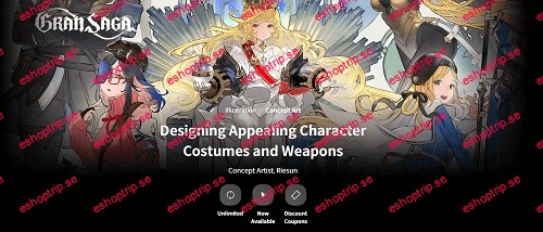 Coloso Designing Appealing Character Costumes and Weapons (Riesun)