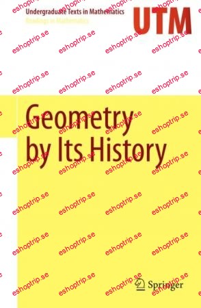 Geometry by Its History