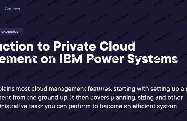 Introduction to Private Cloud Management on IBM Power Systems