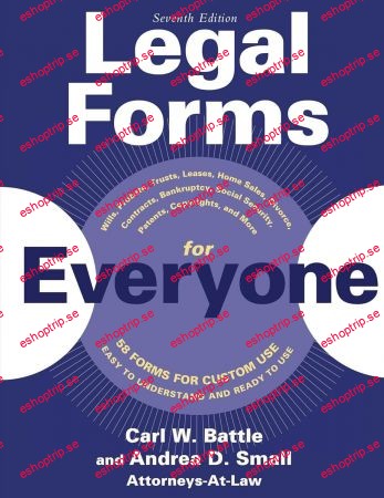 Legal Forms for Everyone Wills, Probate, Trusts, Leases, Home Sales, Divorce, Contracts, Bankruptcy, 7th Edition