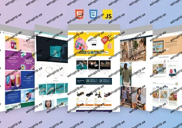 Master Web Templates with HTML, CSS & Javascript