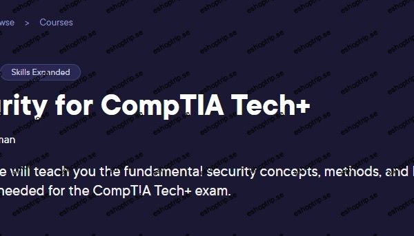 Security for CompTIA Tech+